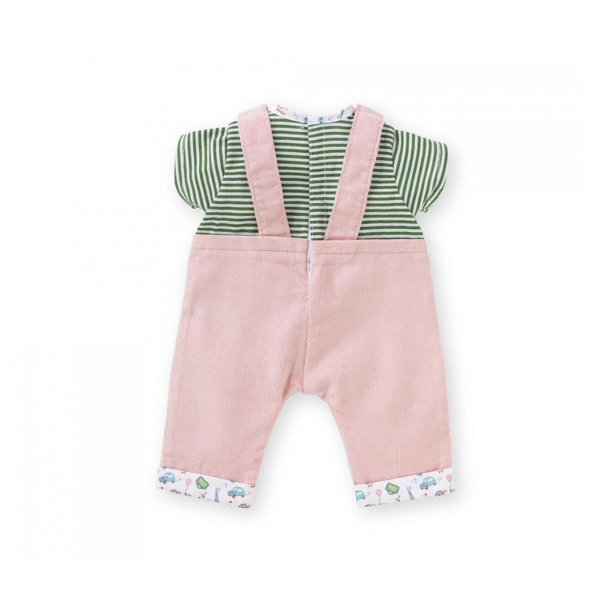 Corolle 12" Weekend in Paris T-shirt and Overalls