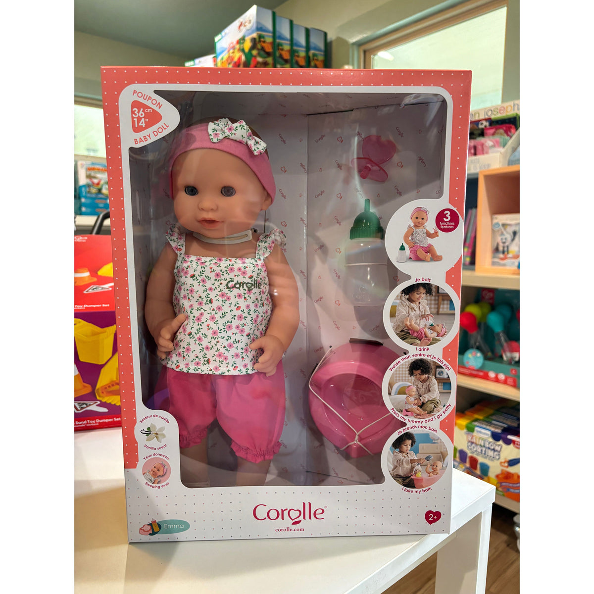 Corolle Emma Drink and Wet Bath Baby