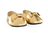 Corolle Gold Ballet Flats for 14" Doll