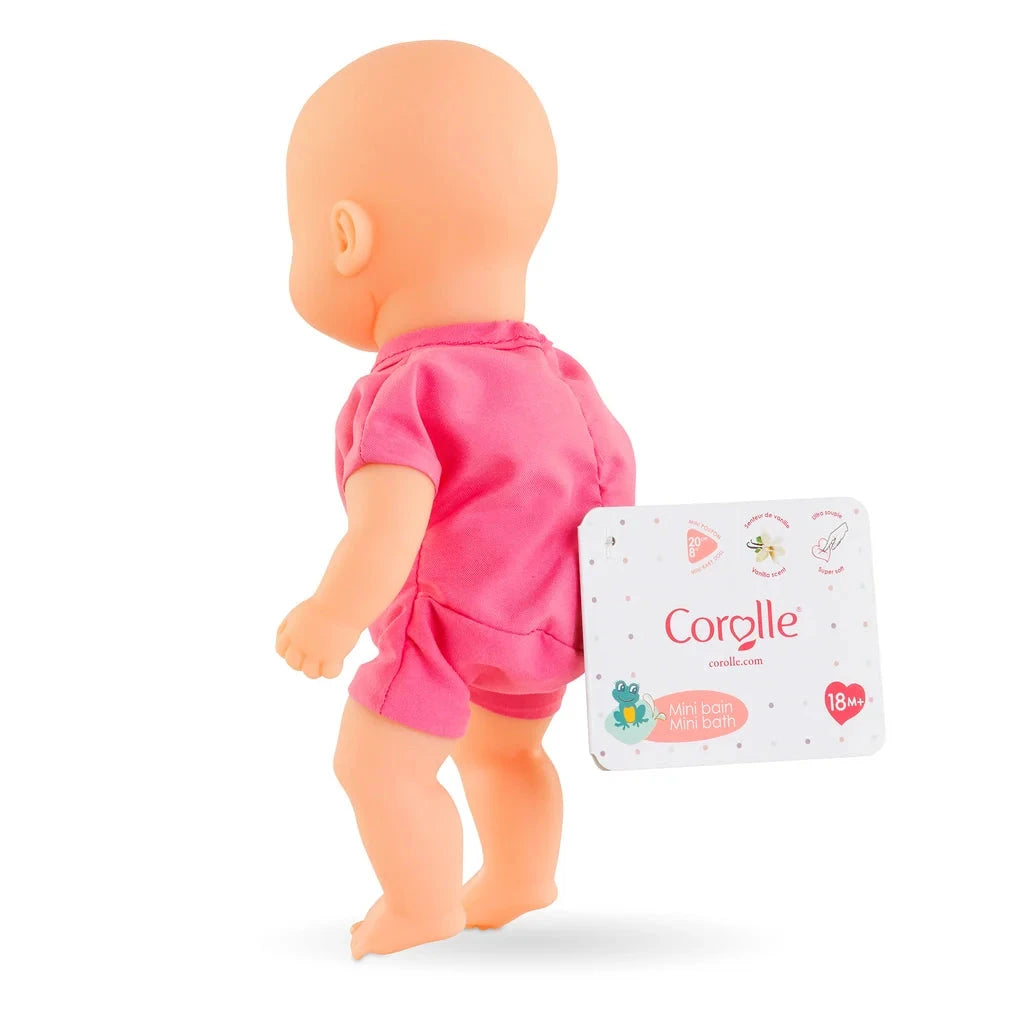 Corolle Mini Bath-- Pink