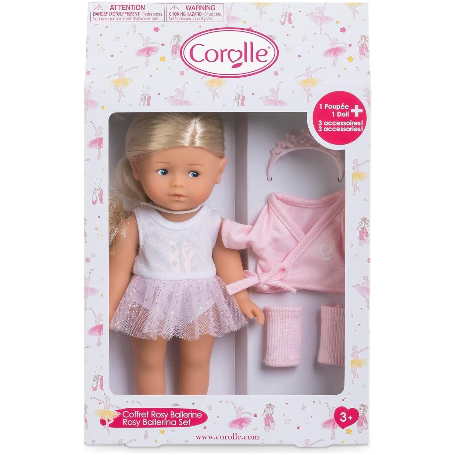 Corolle Mini Rosy Ballerina Gift Set
