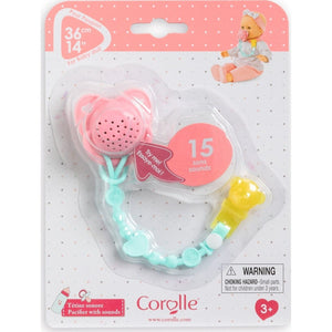 Corolle Pacifier with Sound for 14" Baby