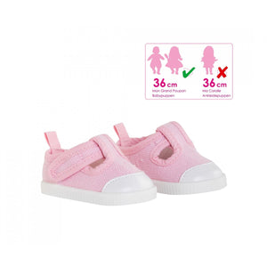 Corolle Pink Sneakers for 14" Doll