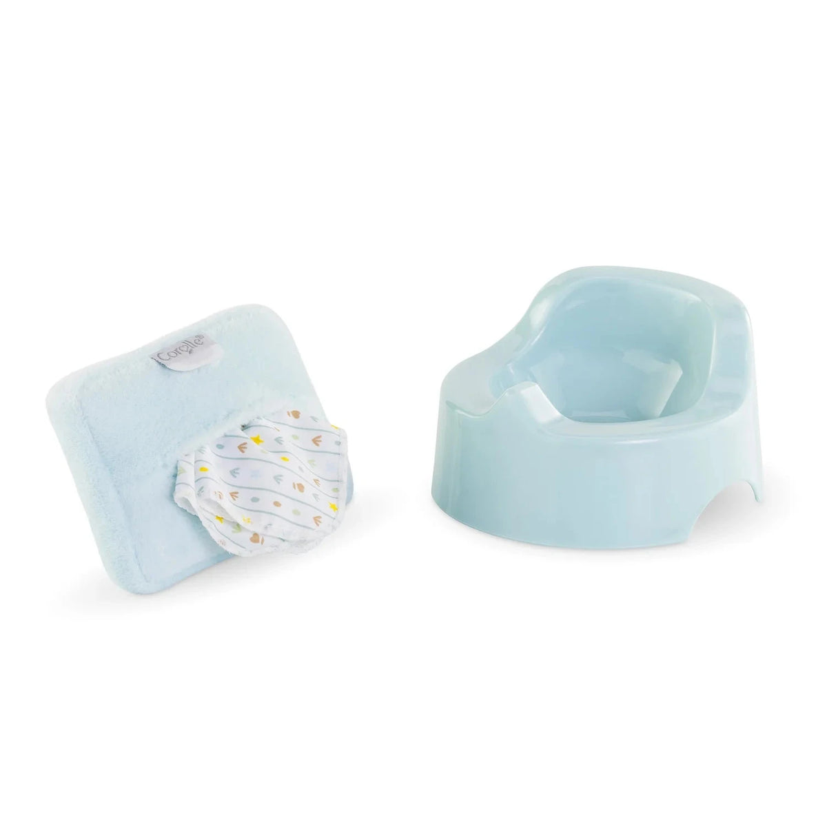 Corolle Potty and Wipes for 12" Doll-- Stars