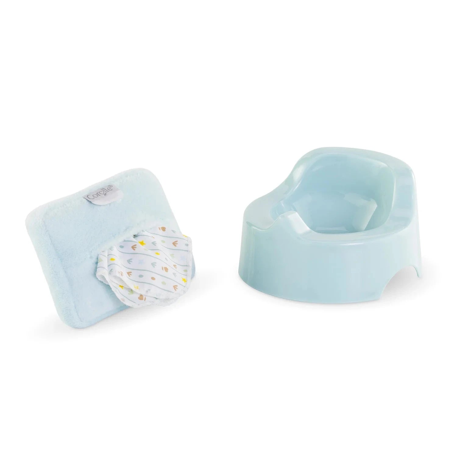Corolle Potty and Wipes for 12" Doll-- Stars