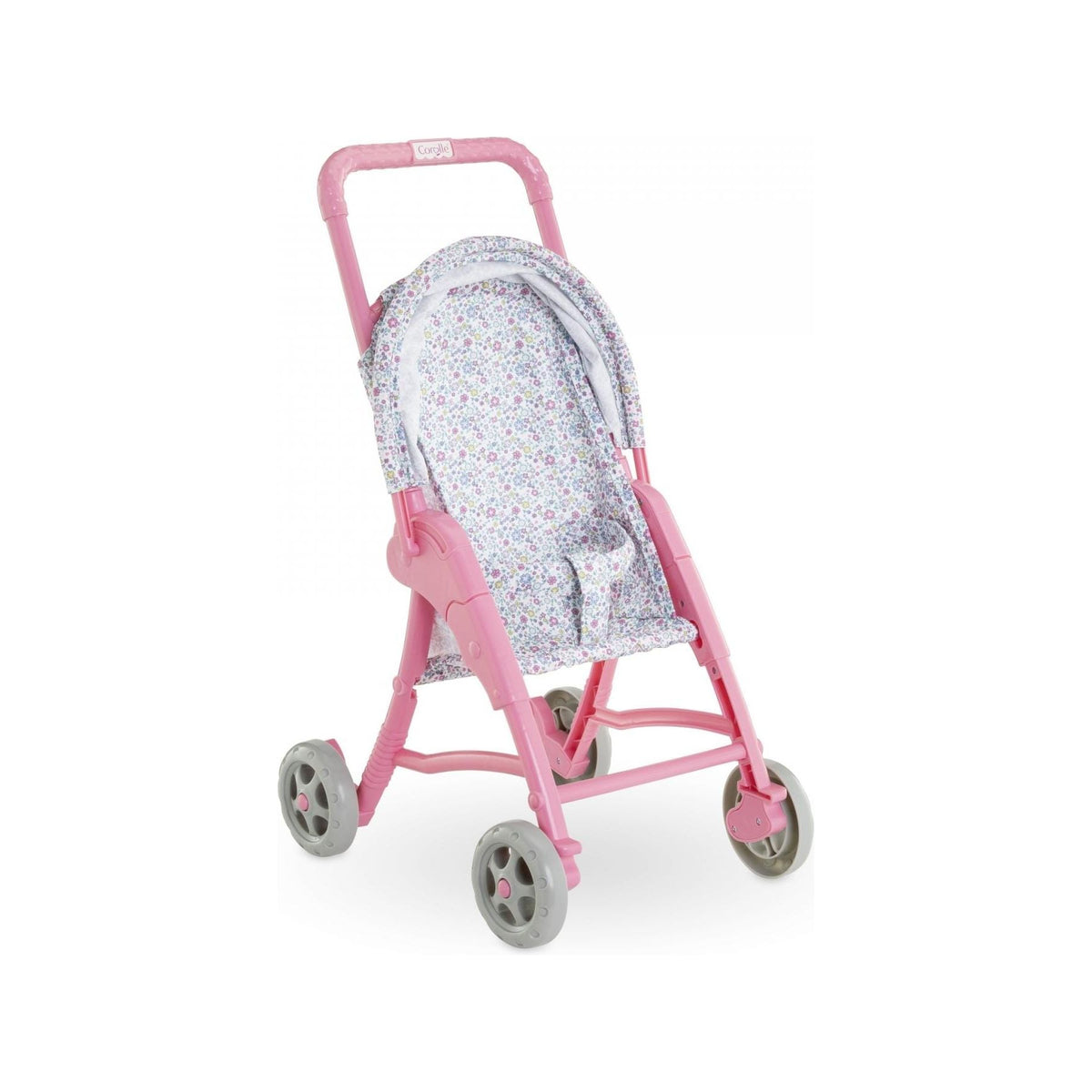 Corolle Stroller for 12" Doll--  Flowered