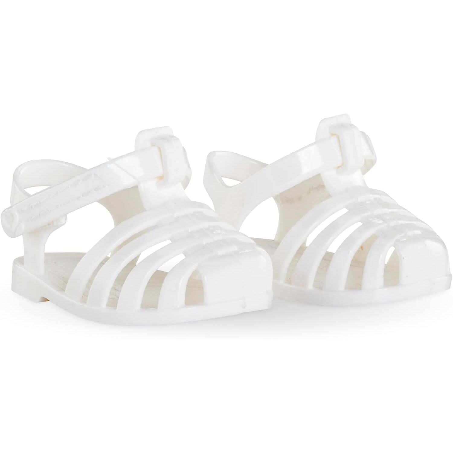 Corolle White Sandals for 14" Doll