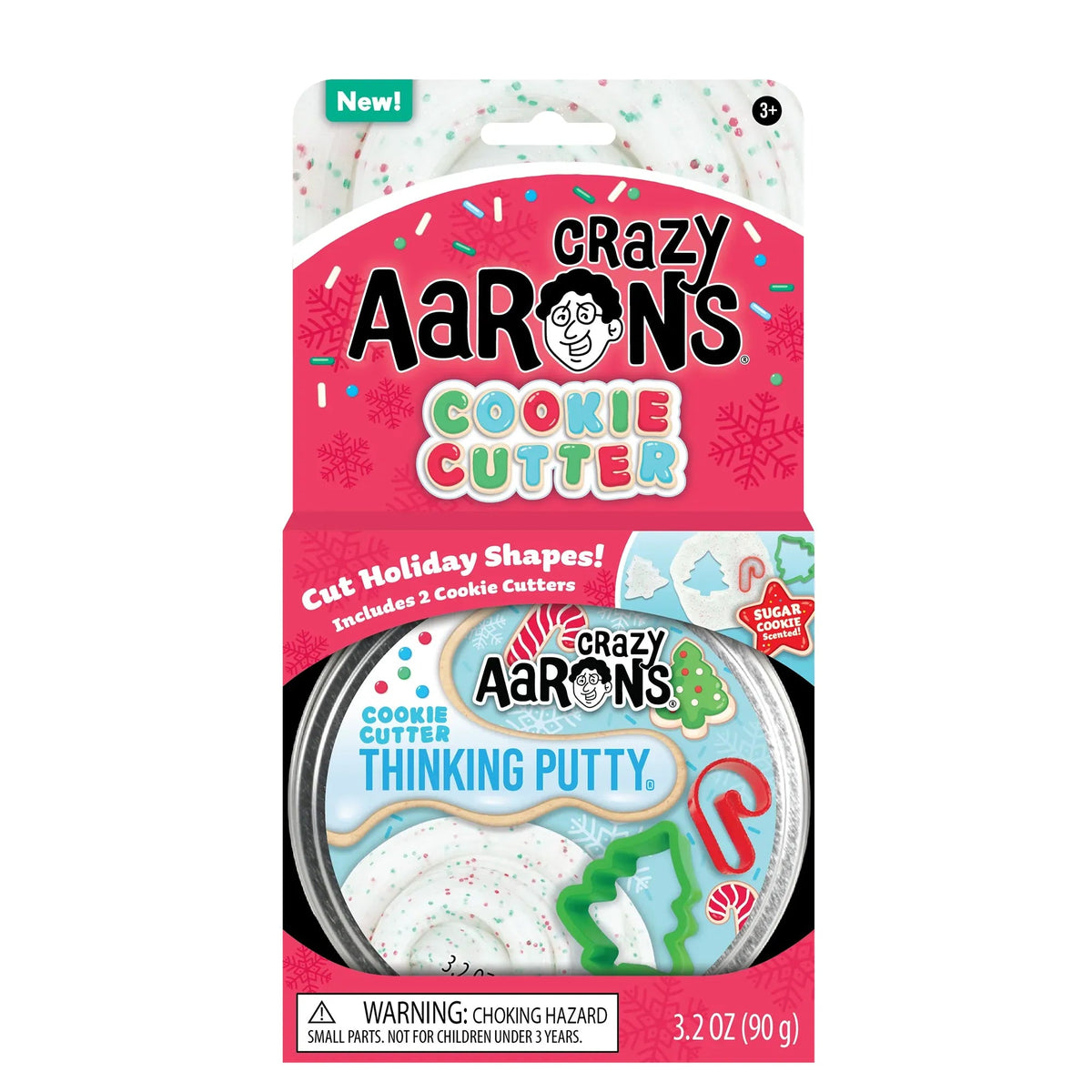 Crazy Aaron's Christmas Cookie Cutter Putty
