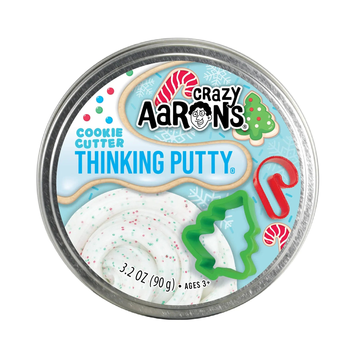 Crazy Aaron's Christmas Cookie Cutter Putty