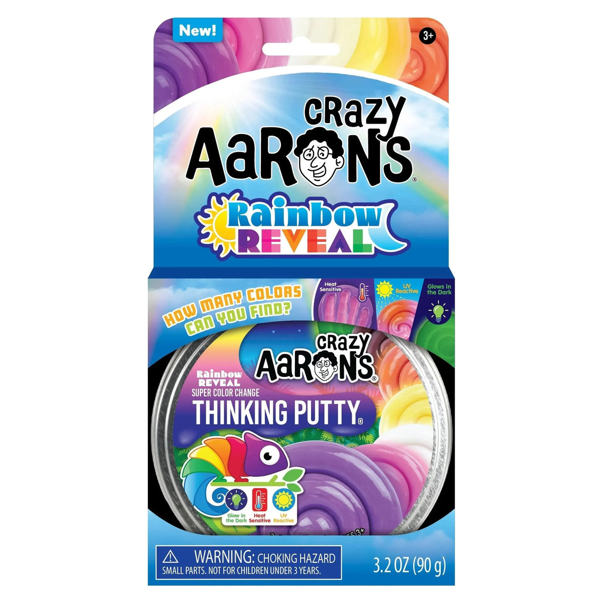 Crazy Aaron's Rainbow Reveal Thinking Putty