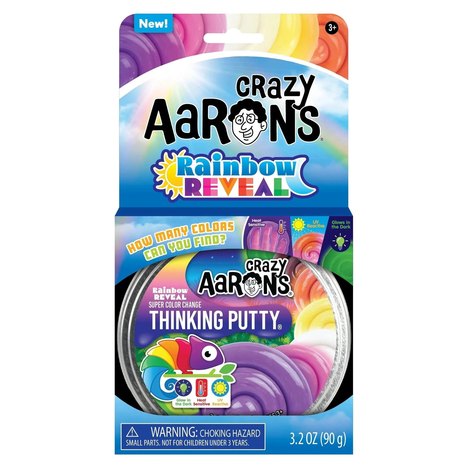 Crazy Aaron's Rainbow Reveal Thinking Putty