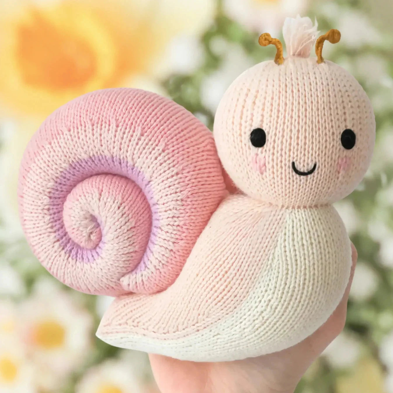 Cuddle + Kind Baby Snail-- Peony