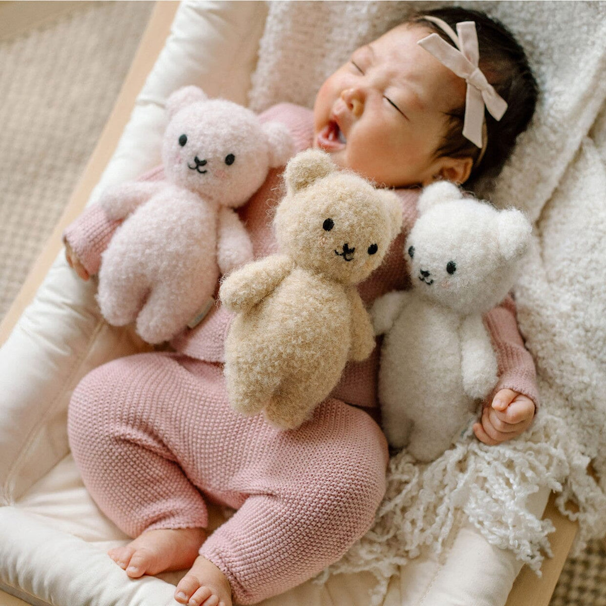 cuddle+kind Baby Boucle Bear (Honey)