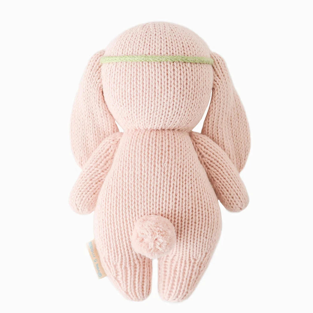 cuddle+kind Baby Bunny in Rose with Ivory Floral