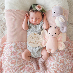 cuddle+kind Baby Butterfly (Petal Pink)