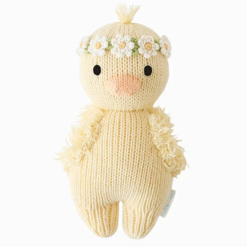 cuddle+kind Baby Duckling (Ivory Floral)