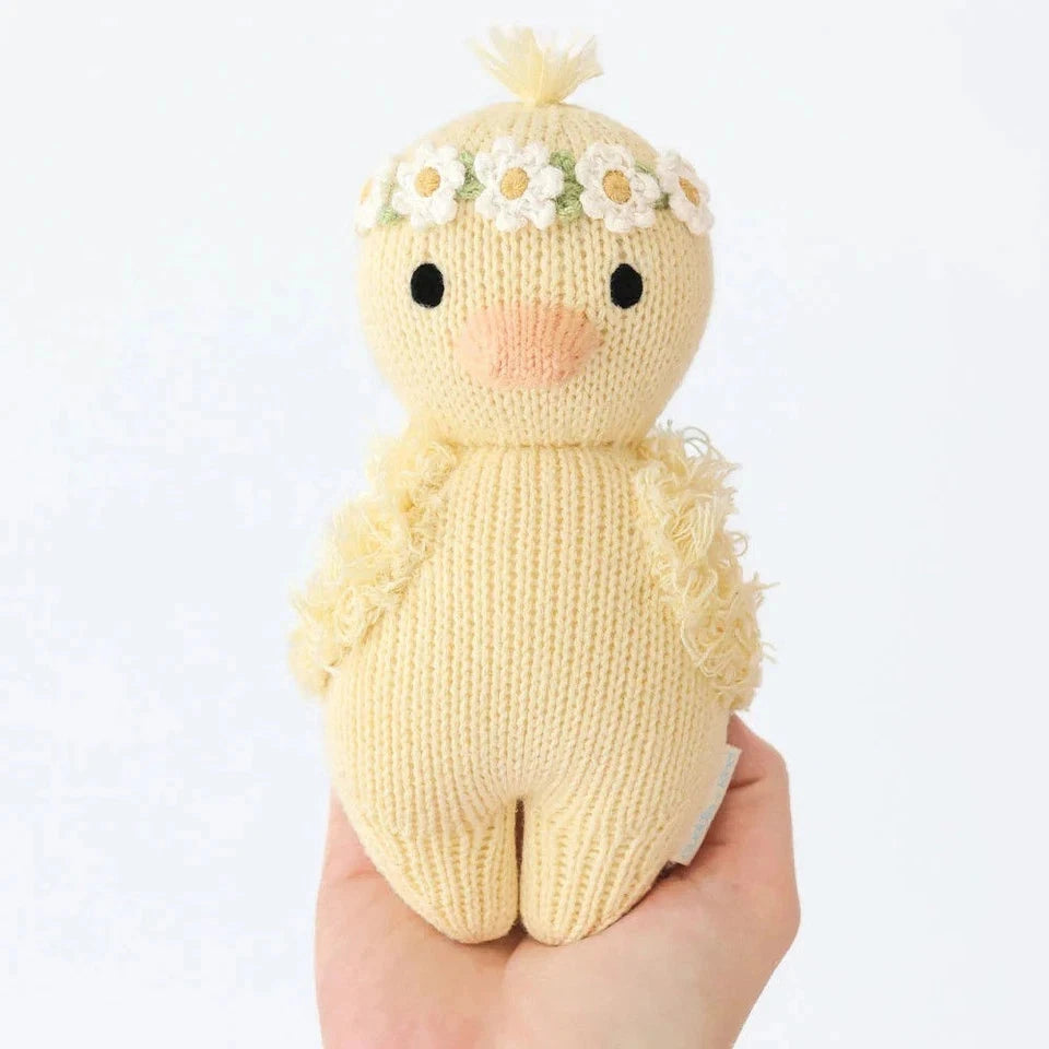 cuddle+kind Baby Duckling (Ivory Floral)