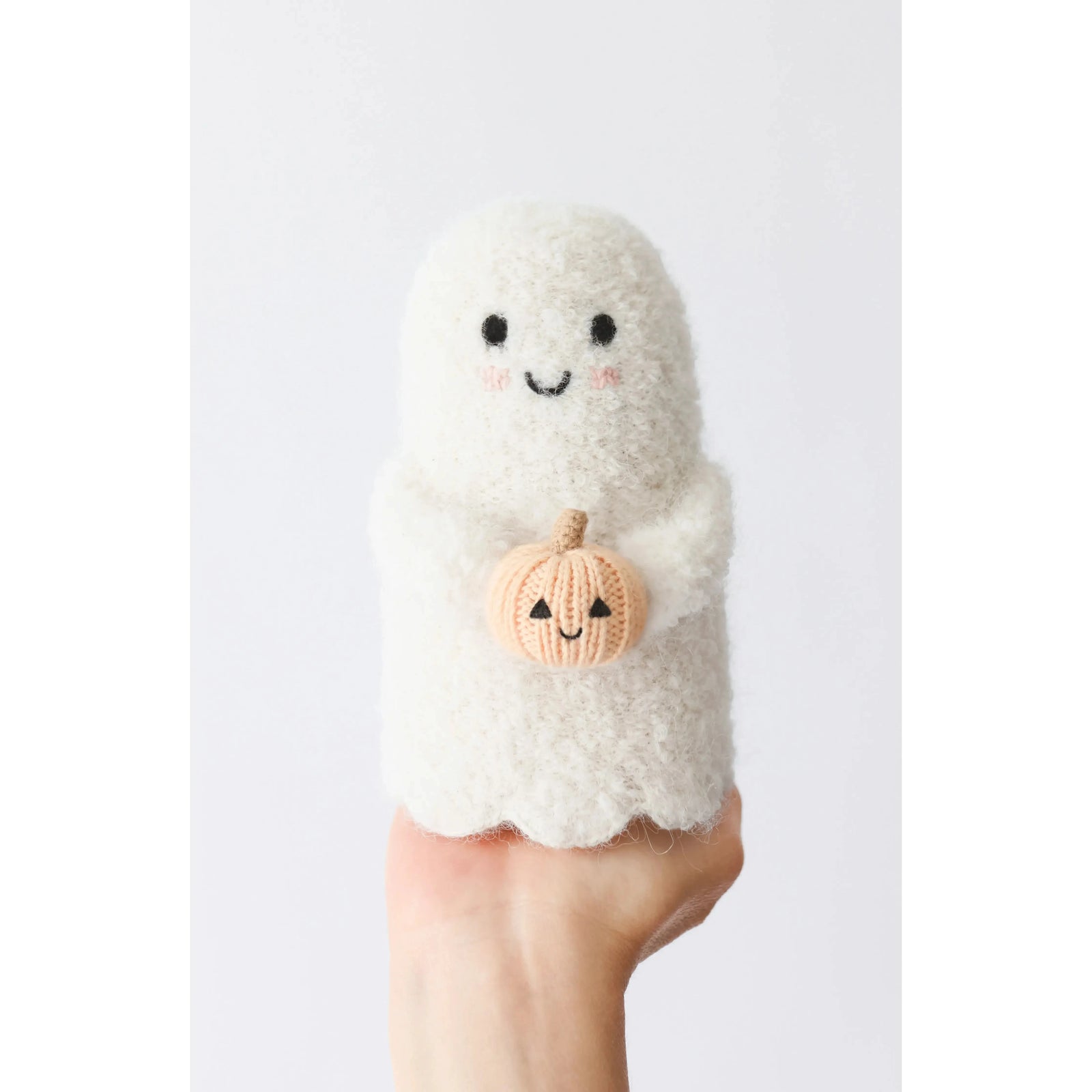 Cuddle+Kind Baby Ghost with Pumpkin