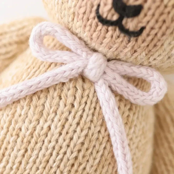cuddle+kind Baby Honey Bear (lavender bow)