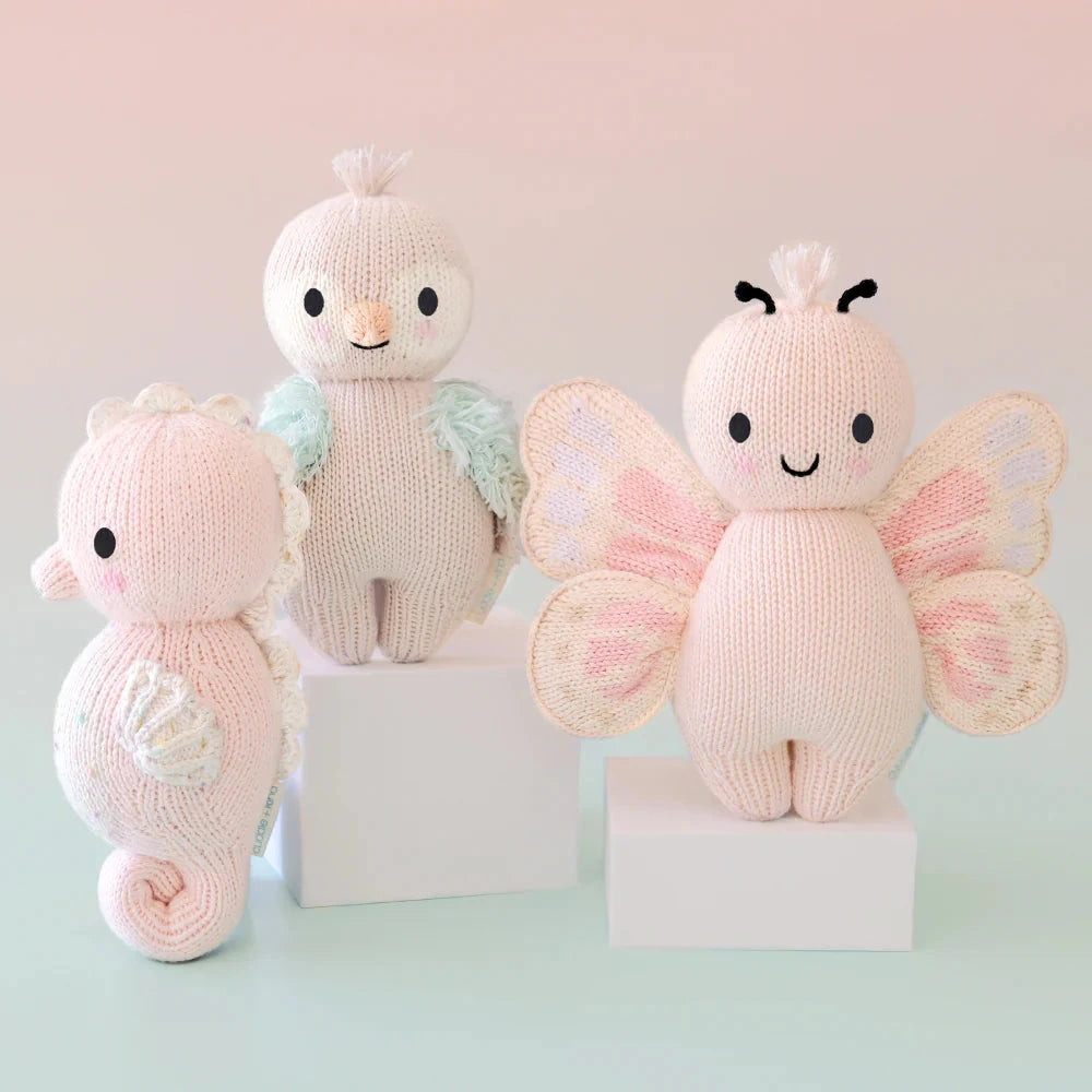 cuddle+kind Baby Seahorse (Powder Pink)