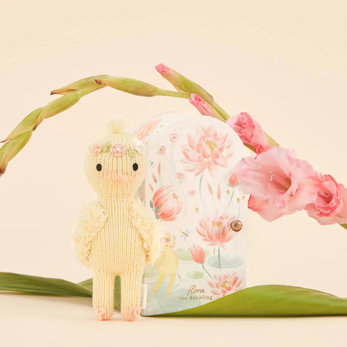 cuddle+kind Tiny Flora the Duckling (Mauve)