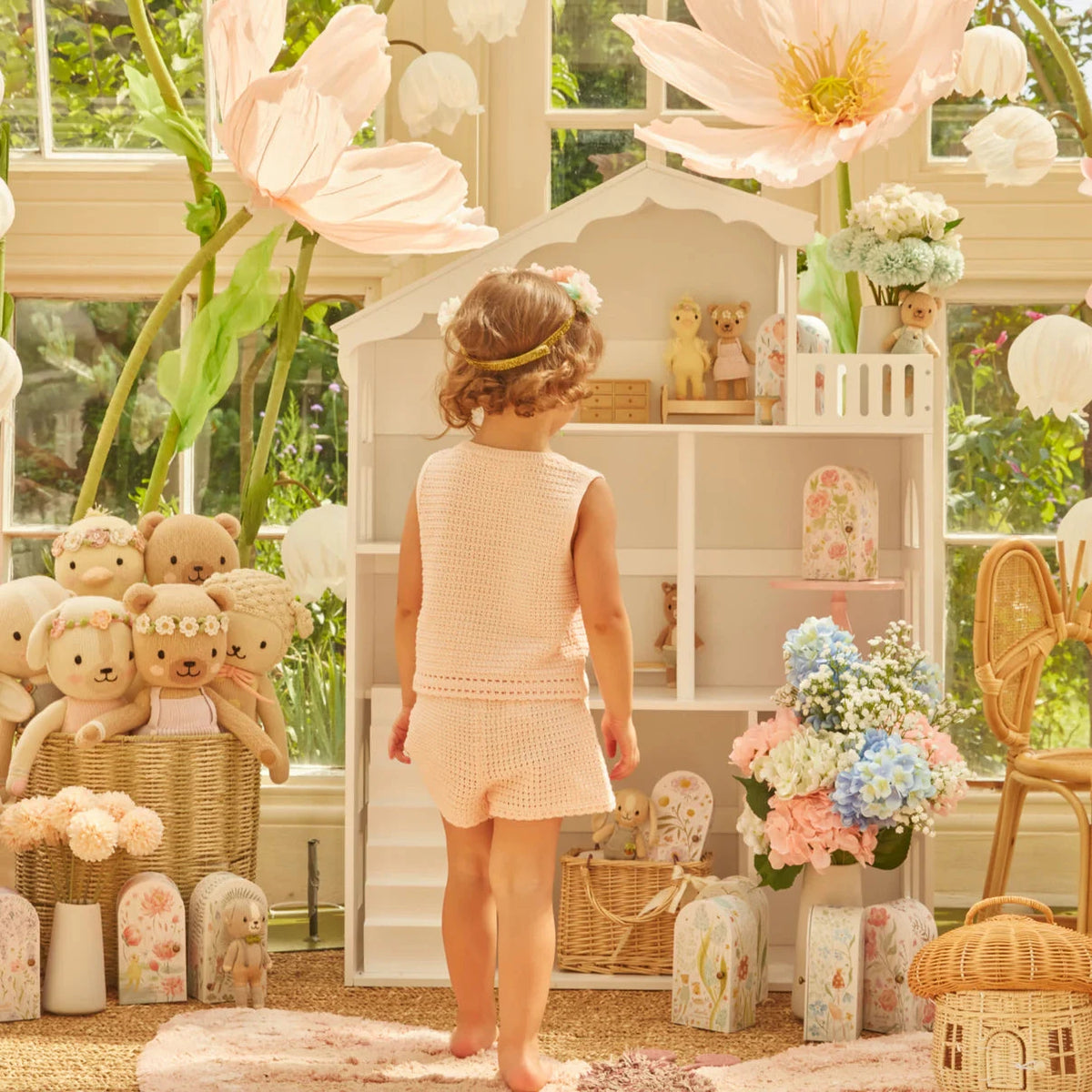 cuddle+kind Tiny Flora the Duckling (Mauve)