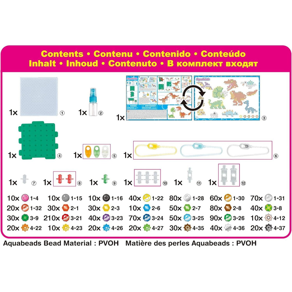 Dinosaur World by Aquabeads