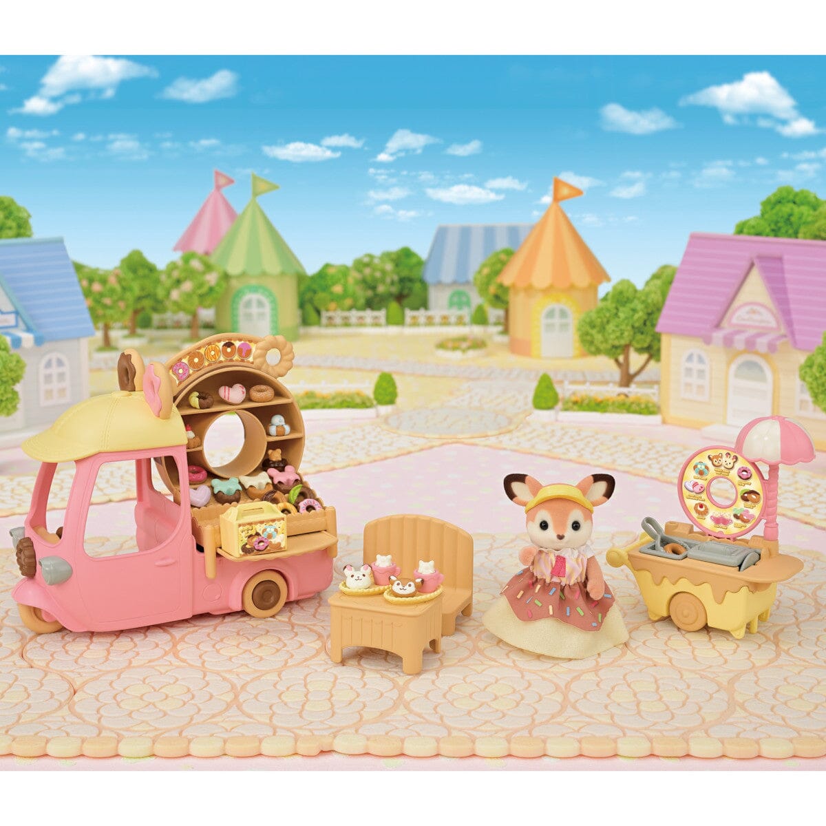 Dip Dip Donuts Wagon by Calico Critters