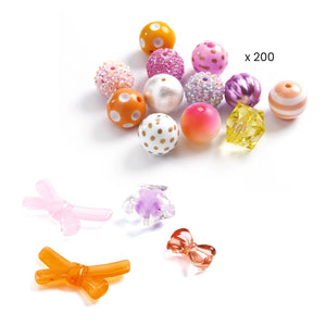 Djeco Bubble Beads Bracelet Kit-- Gold