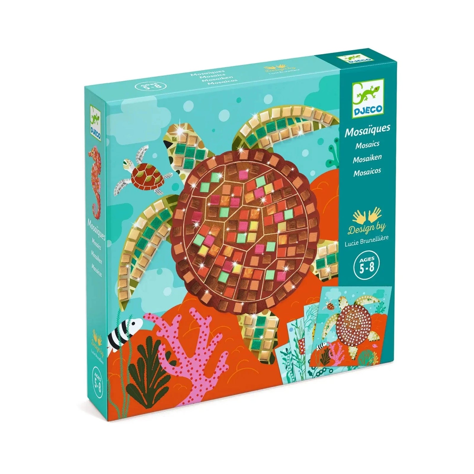 Djeco Caribbean Sticker Mosaic