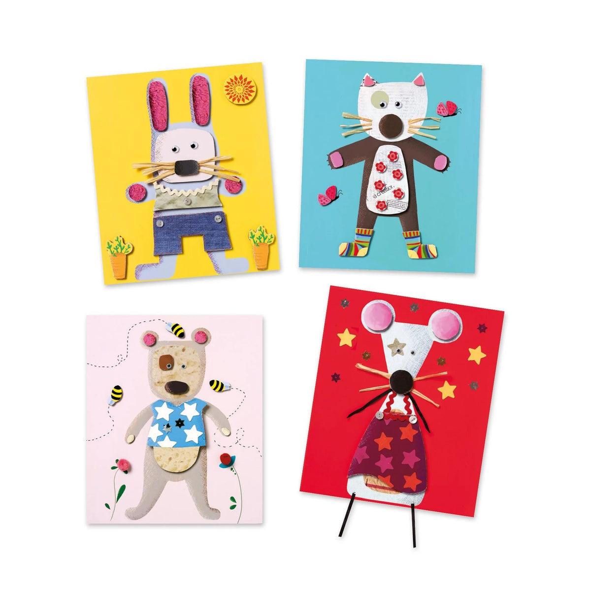 Djeco Collages for Little Ones Craft Kit
