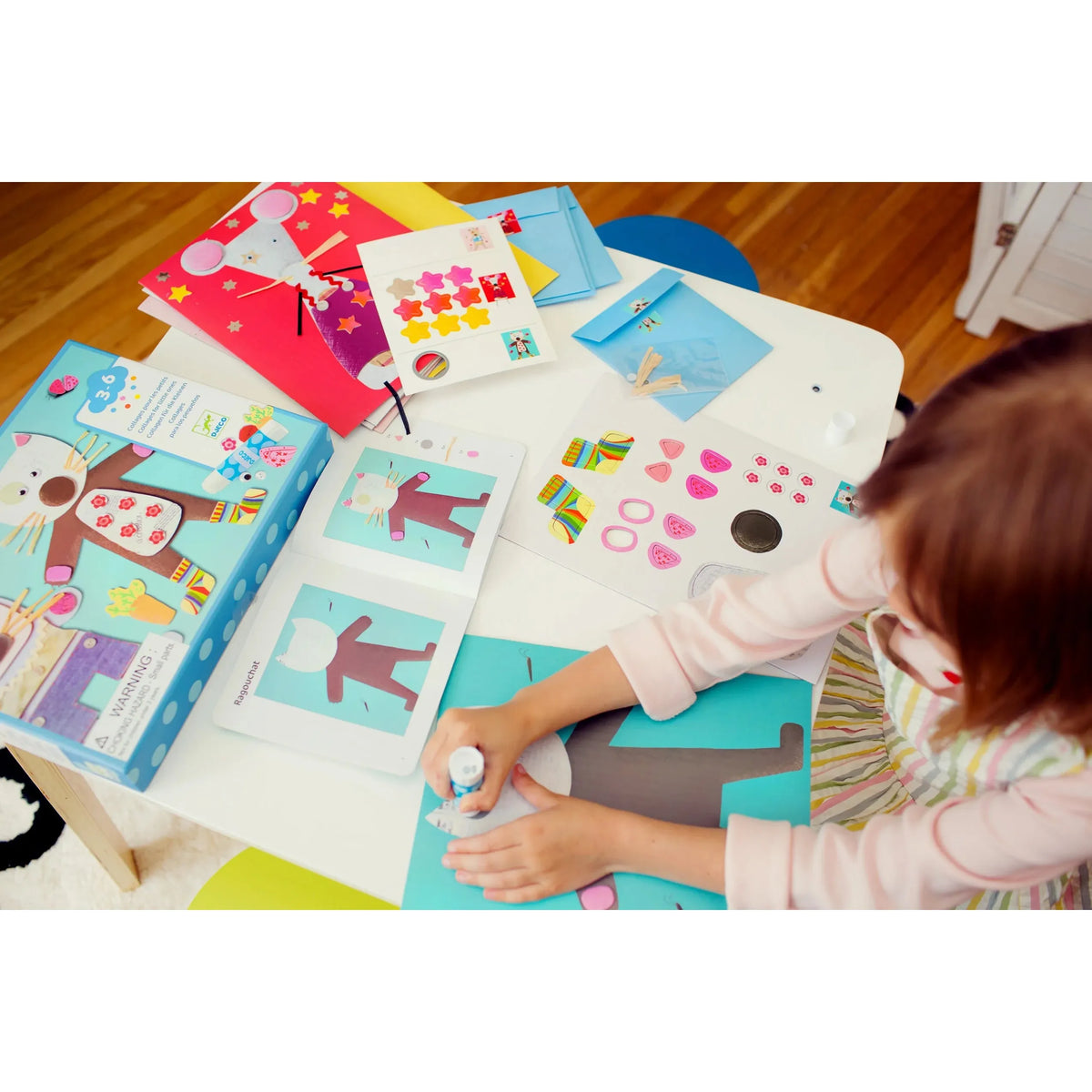 Djeco Collages for Little Ones Craft Kit
