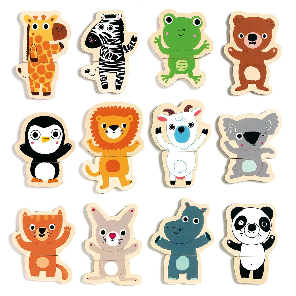 Djeco Coucou Wooden Magnets