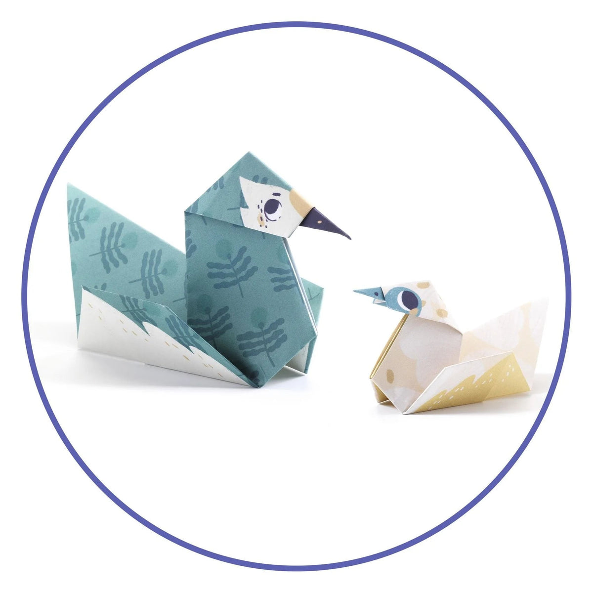 Djeco Origami Paper Craft Kit -- Family