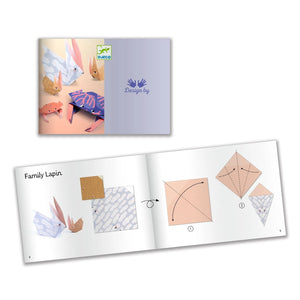 Djeco Origami Paper Craft Kit -- Family