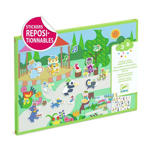 Djeco Fanfare Repositionable Stickers