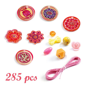 Djeco Beads Bracelet Kit -- Flower