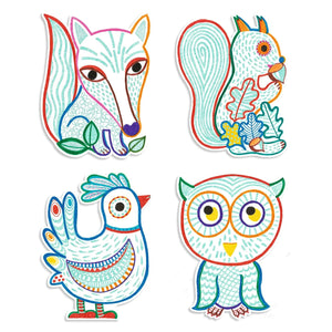 Djeco Forest Friends Coloring