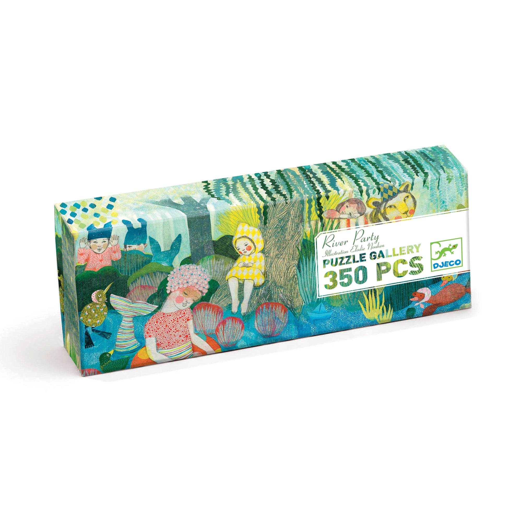 Djeco Gallery Puzzle-- River Party-- 350 pieces