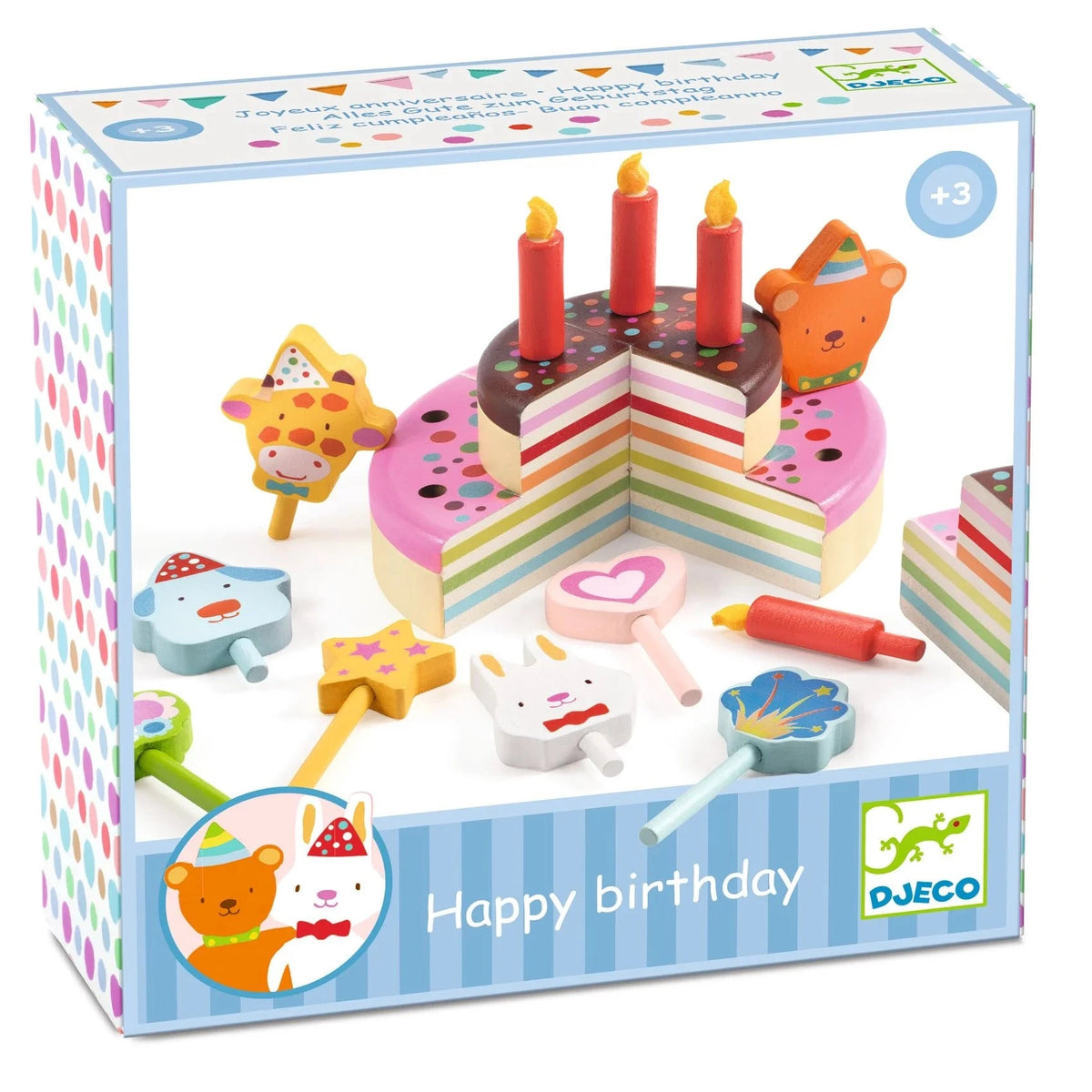 Djeco- Happy Birthday Play Set