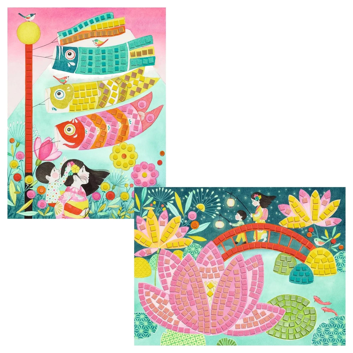 Djeco Kyoto Sticker Mosaic