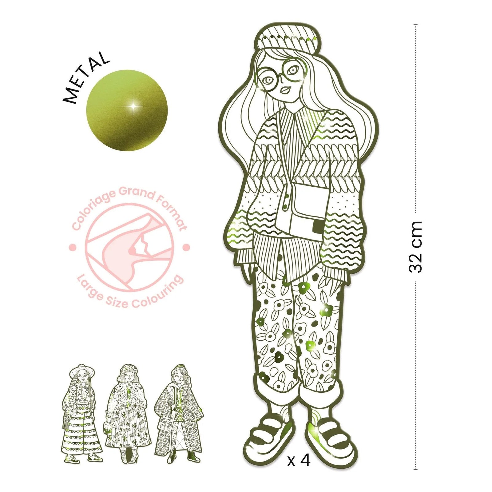 Djeco Les Demoiselles -- Bowie & Friends