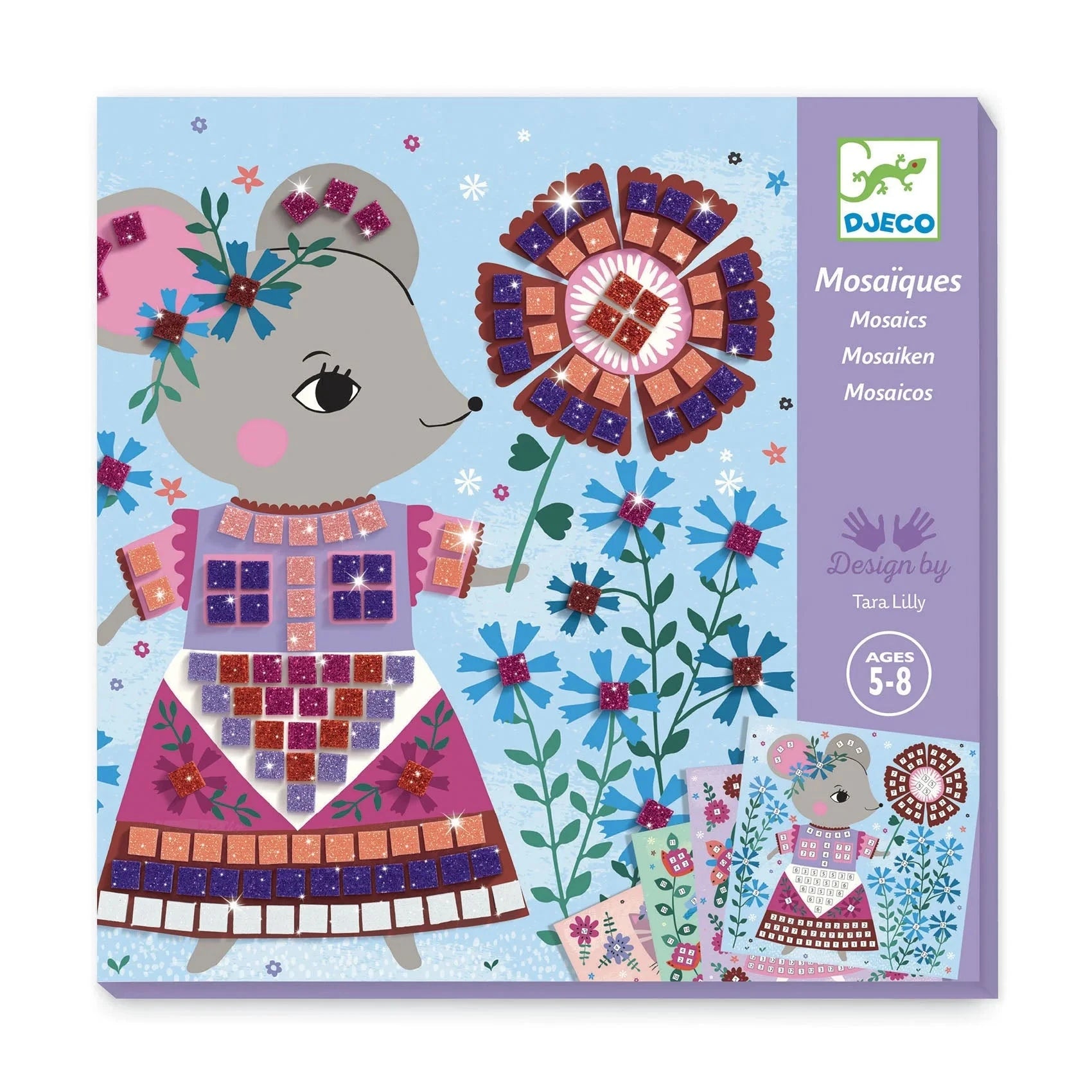 Djeco Lovely Pets Mosaics