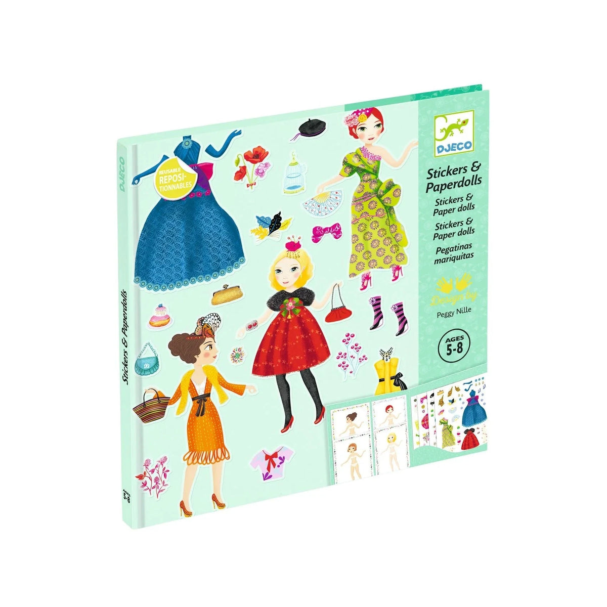 Djeco Massive Fashion Paper Dolls