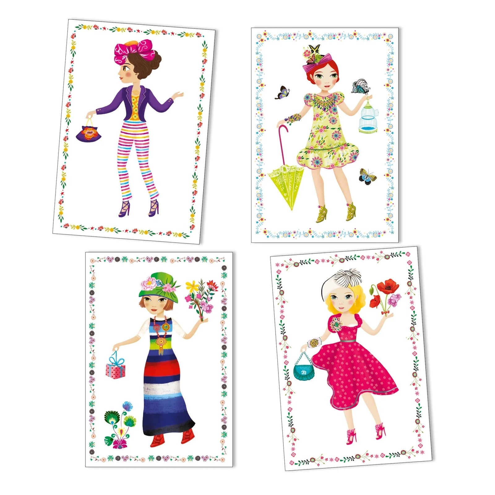 Djeco Massive Fashion Paper Dolls