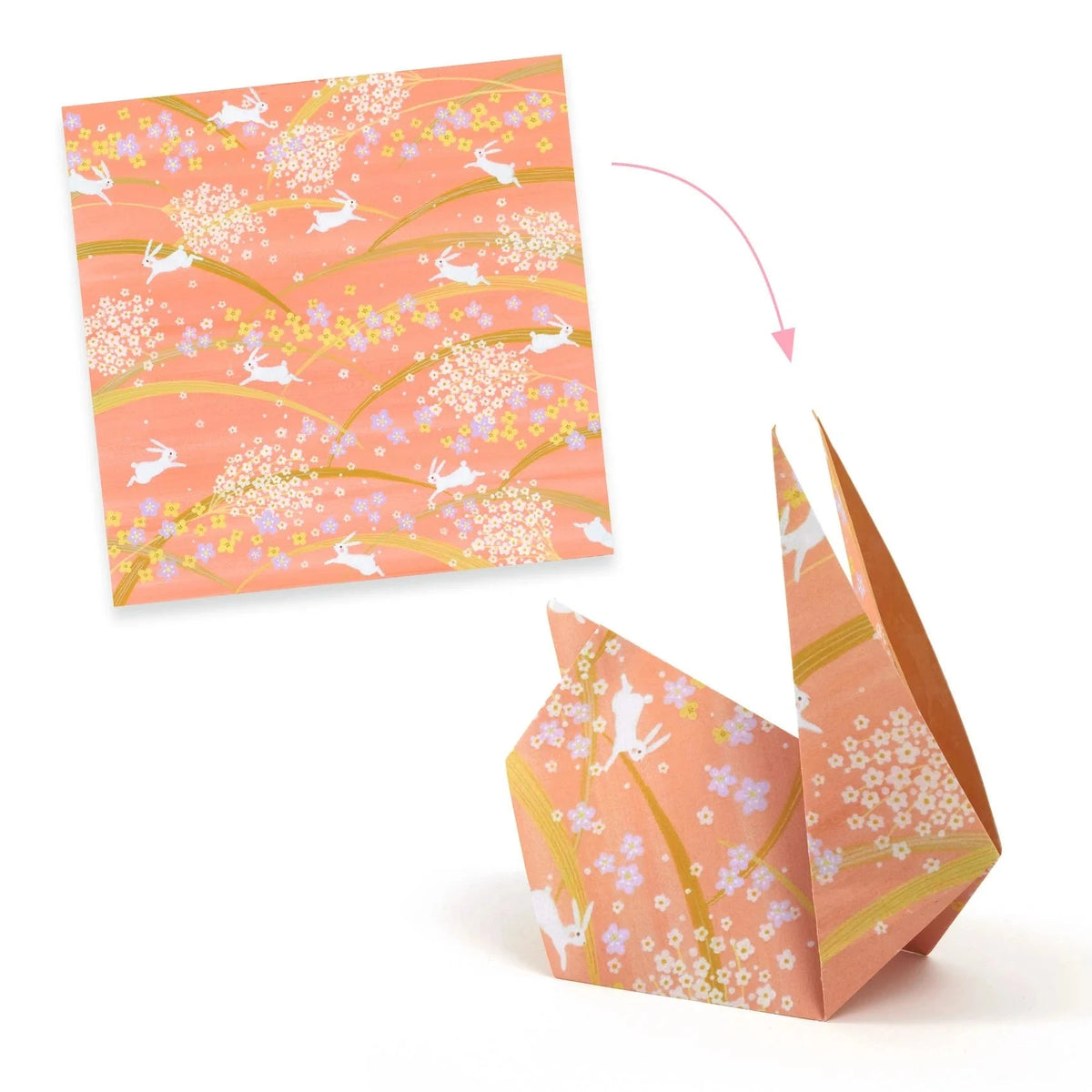 Djeco Origami Paper Craft Kit- Haru