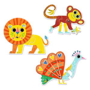 Djeco Puzzle Duo-Animals
