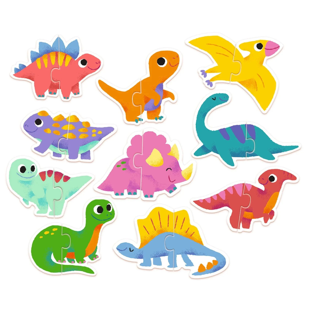 Djeco Puzzle Duo- Dinos