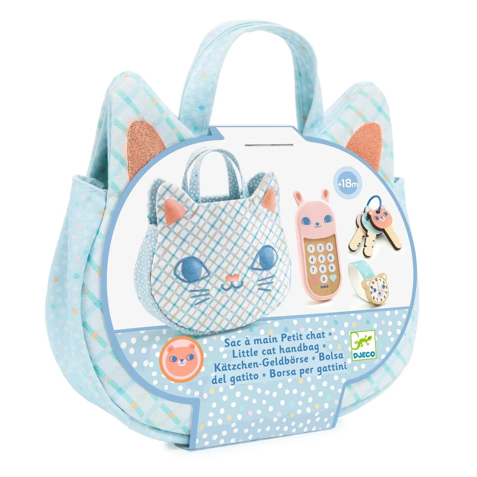 Djeco Role Play Kitten's Handbag