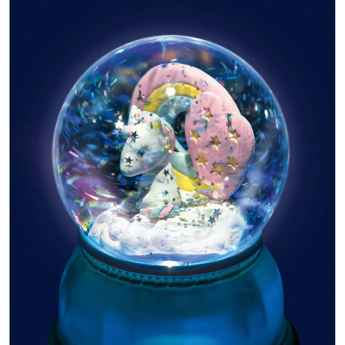 Djeco Snow Globe Night Light -- Unicorn